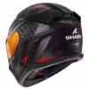 Мотошлем Shark D-Skwal 3 Blast-R, черный матовый/красный, размер M