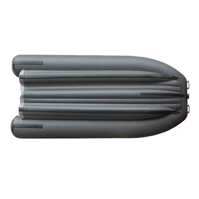 Лодка надувная ПВХ Angler Reef Triton 370 S-Max, НДНД, темно-серый/красный