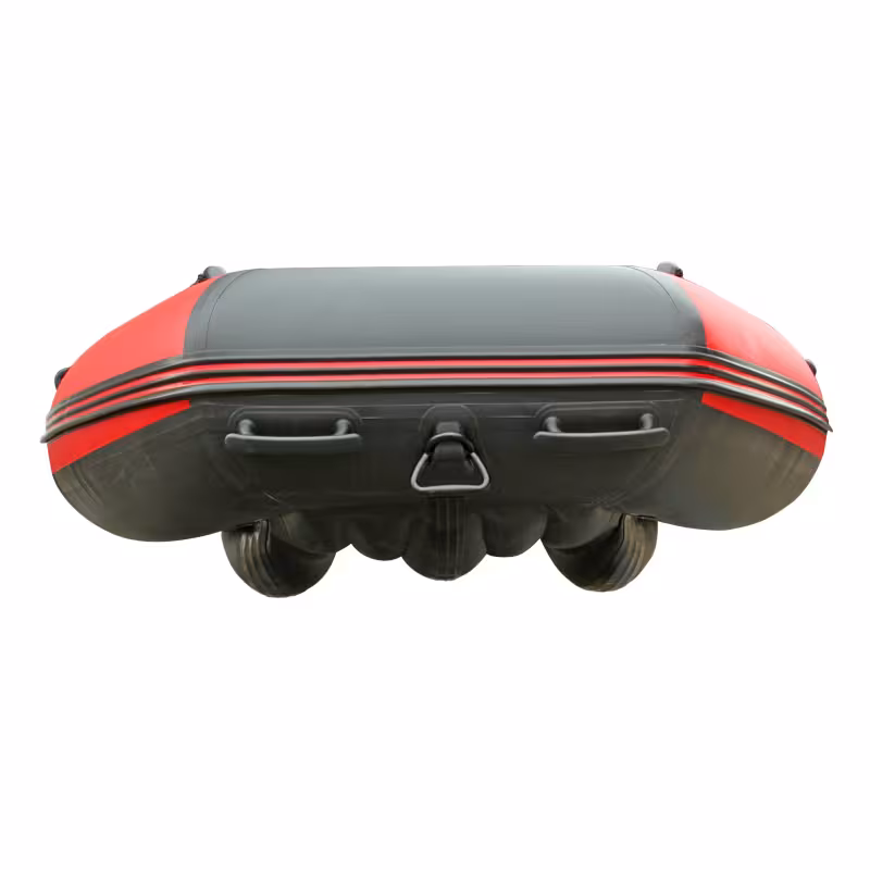 Лодка надувная ПВХ Angler Reef Triton 340 НДНД, желтый/серый
