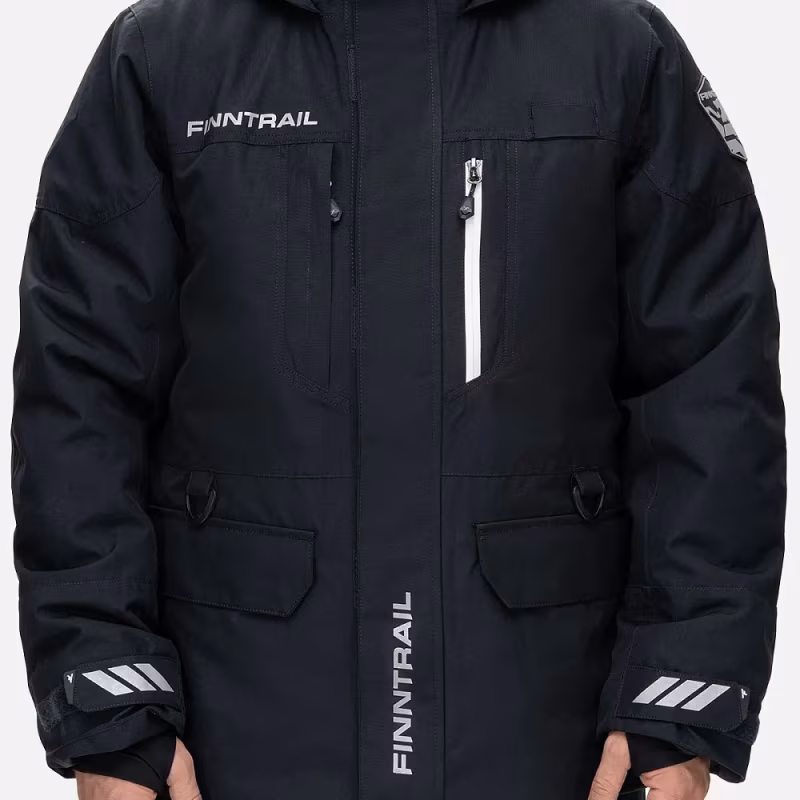 Куртка мужская Finntrail Powerman 3760 Графит (Graphite), размер XXL, 185-195 см