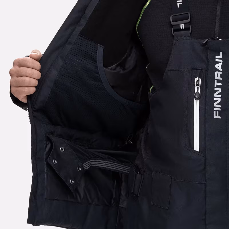 Куртка мужская Finntrail Powerman 3760 Графит (Graphite), размер XXL, 185-195 см