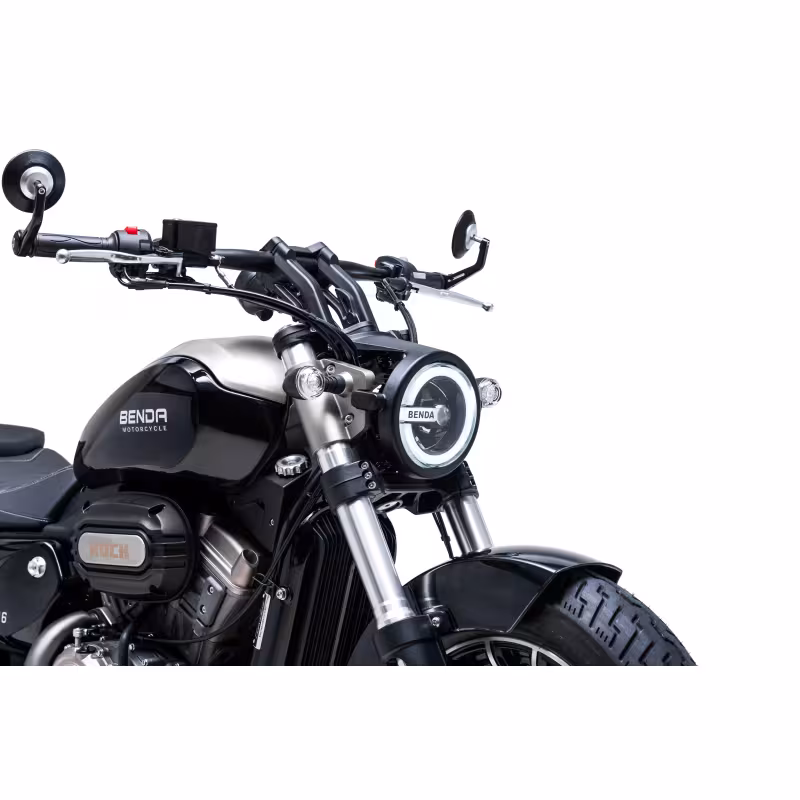 Мотоцикл крузер Benda Rock 300 Black, черный