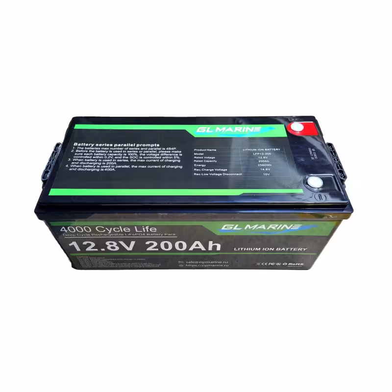 Аккумулятор GL Marine LFP12-200 LiFePo4, 200Ah, 12V