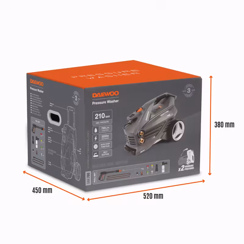 Мойка высокого давления Daewoo DAW 700 Expert