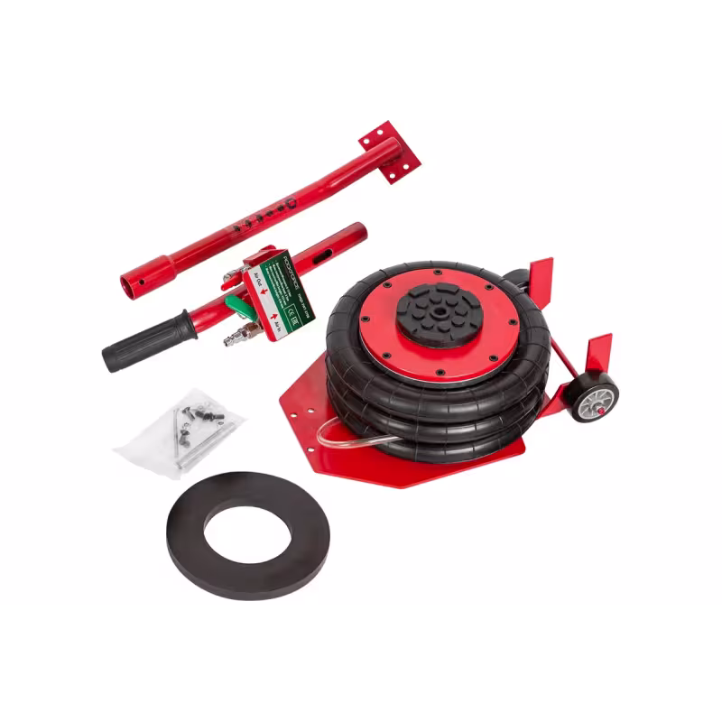 Домкрат подкатной пневматический RockForce RF-YHQD-3WT-270B, 3 т, 135-450 мм