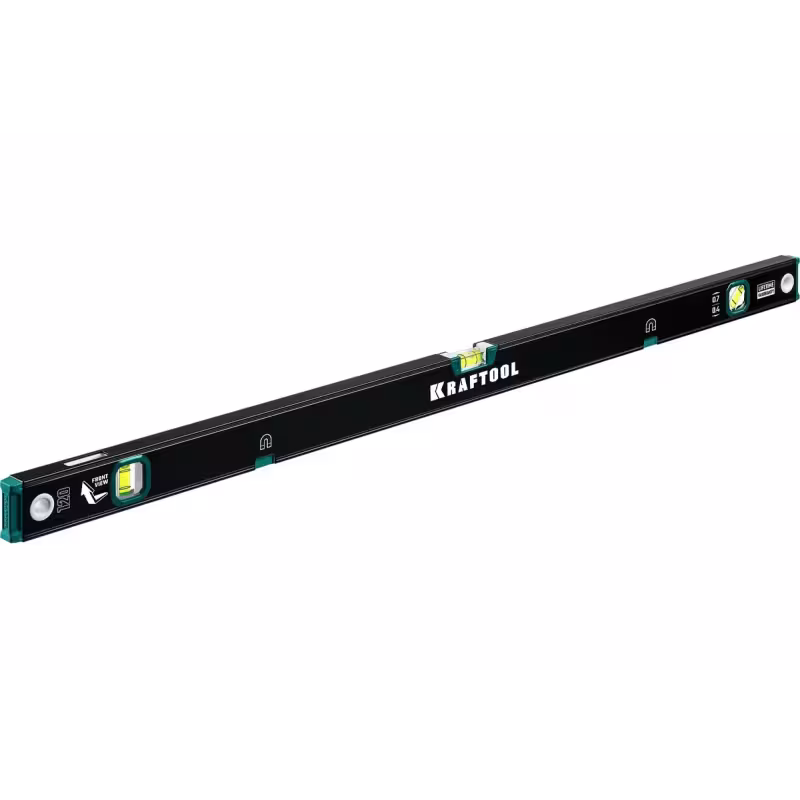 Уровень магнитный с зеркальным глазком Kraftool 34785-120, 1200 мм