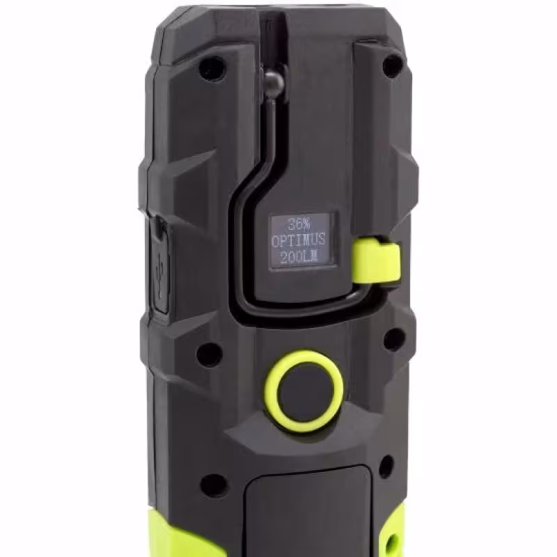 Фонарь Яркий Луч Optimus ACCU Mini v.3, Li-on 2200 Ah, COB 240 Lm, магнит/крюк