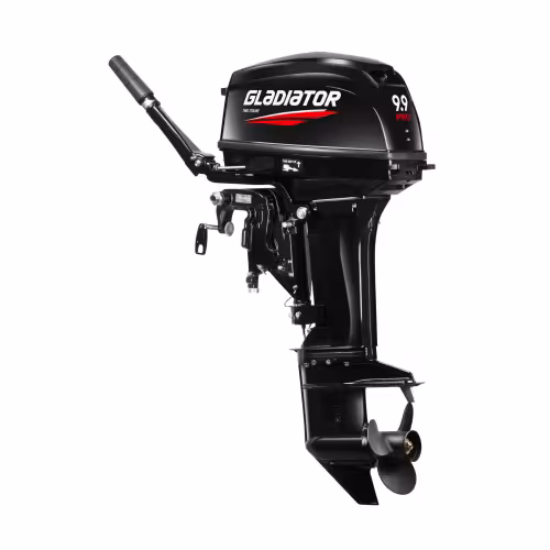 Мотор лодочный 2-тактный Gladiator G 9.9PRO FHS, 9.9 л.с.