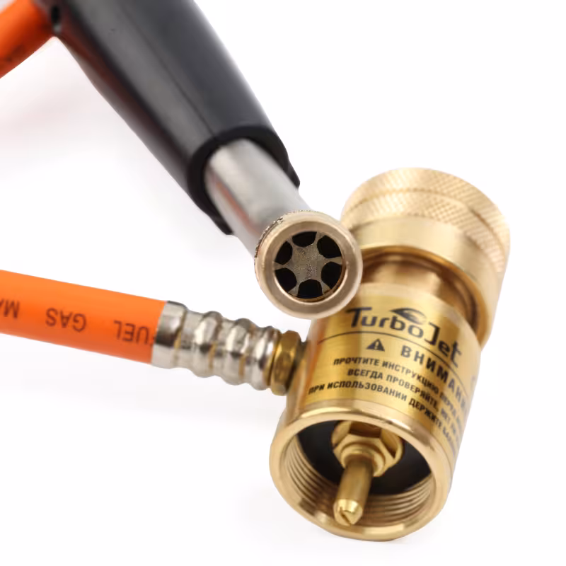 Горелка газовая со шлангом Turbojet TJ8200-M