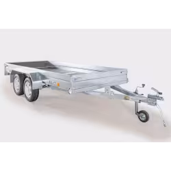 Прицеп бортовой двухосный Вектор ЛАВ 81013Е, опорное колесо