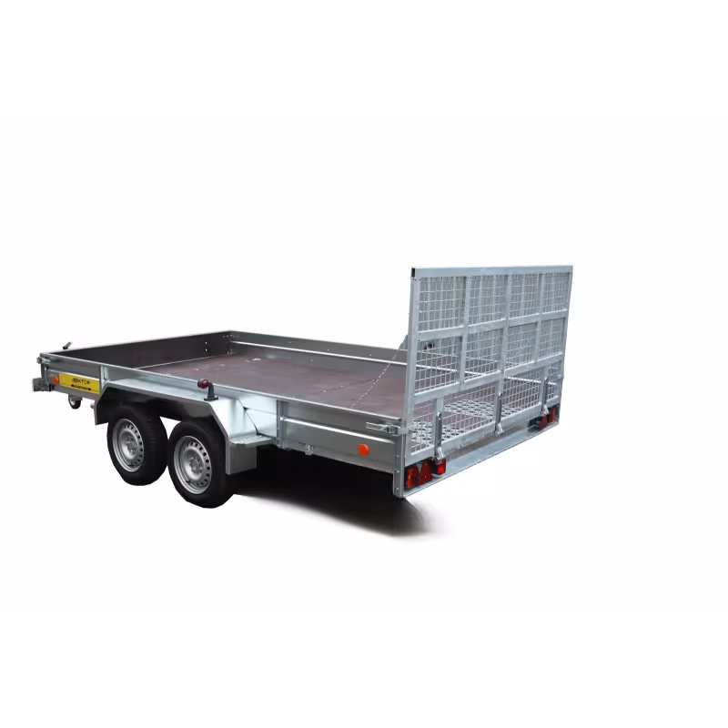 Прицеп бортовой двухосный Вектор ЛАВ 81013Е, опорное колесо