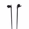 Лыжные палки Vuokatti Black/Yellow, гибрид 35/65, 160 см