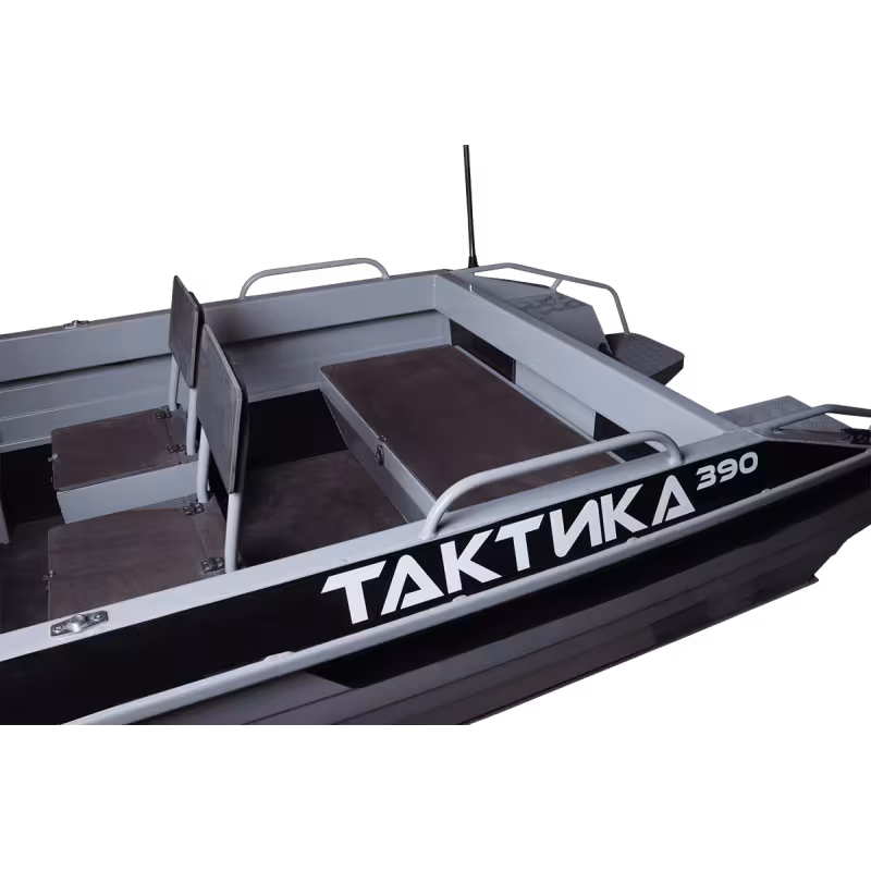 Лодка алюминиевая Тактика 390