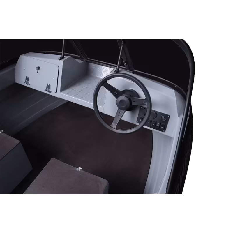 Лодка алюминиевая Тактика 390