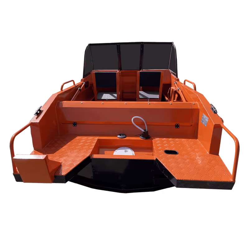 Лодка алюминиевая Тактика 430 DC