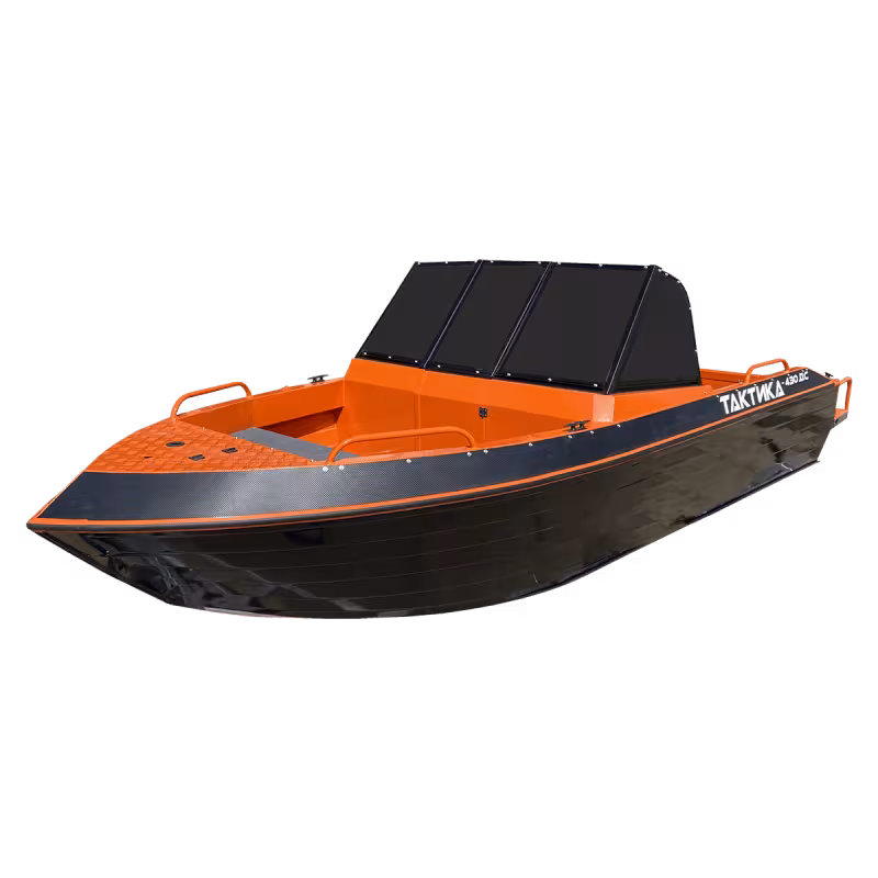 Лодка алюминиевая Тактика 430 DC
