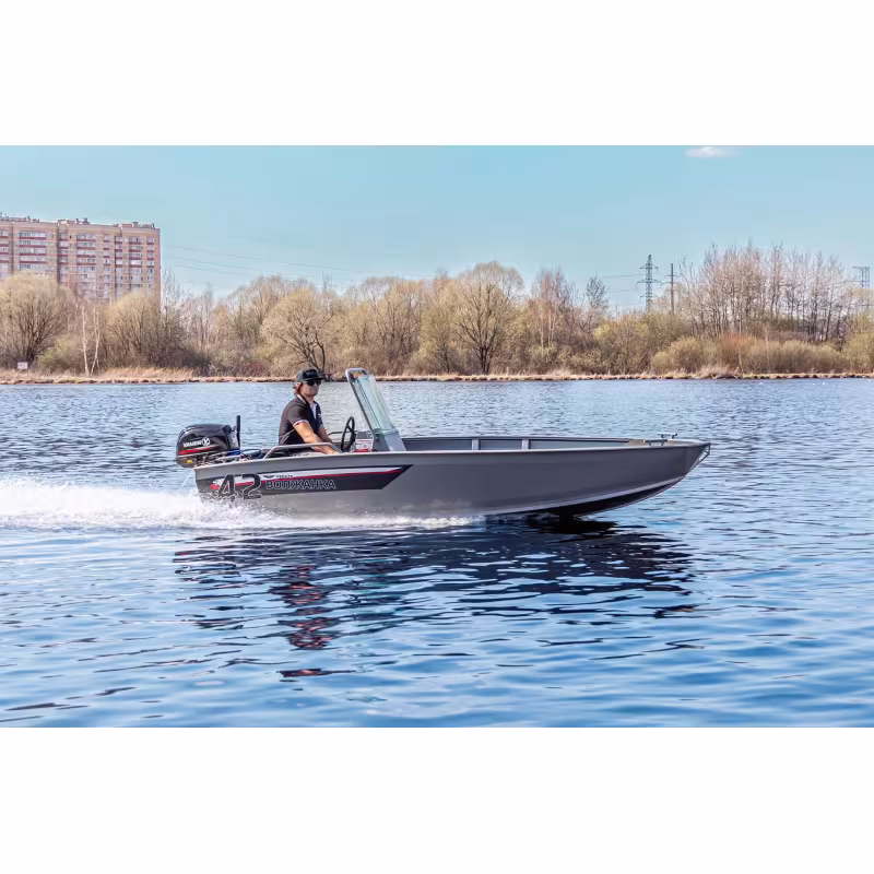 Лодка алюминиевая VBoats 42 Scout