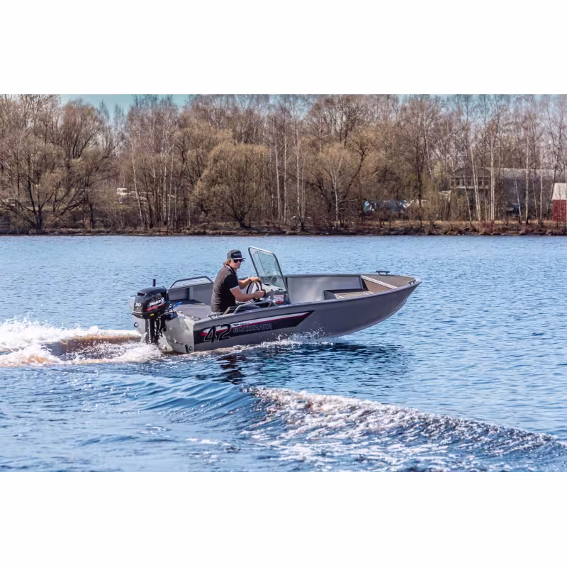Лодка алюминиевая VBoats 42 Scout
