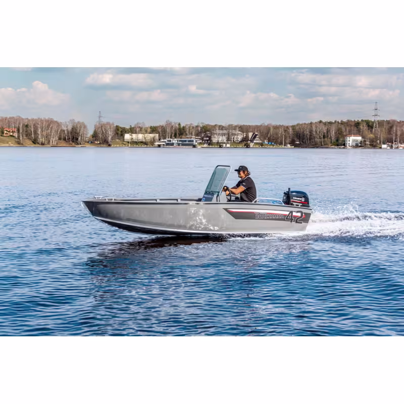 Лодка алюминиевая VBoats 42 Scout