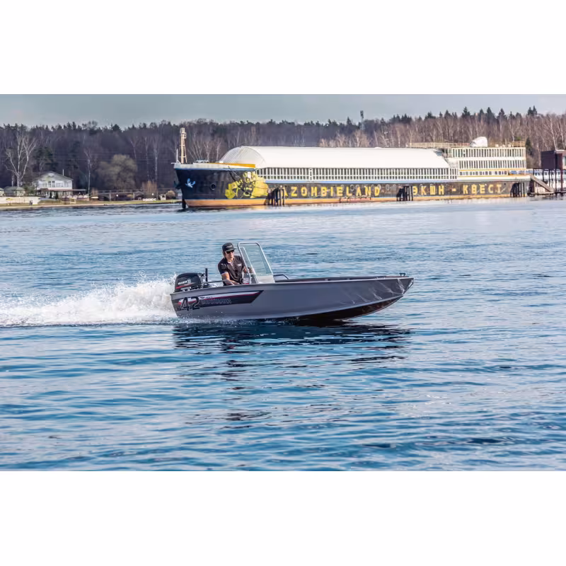 Лодка алюминиевая VBoats 42 Scout