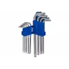 Набор ключей Torx Г-образных Кобальт 924-016, T9 - T50, 10 предметов
