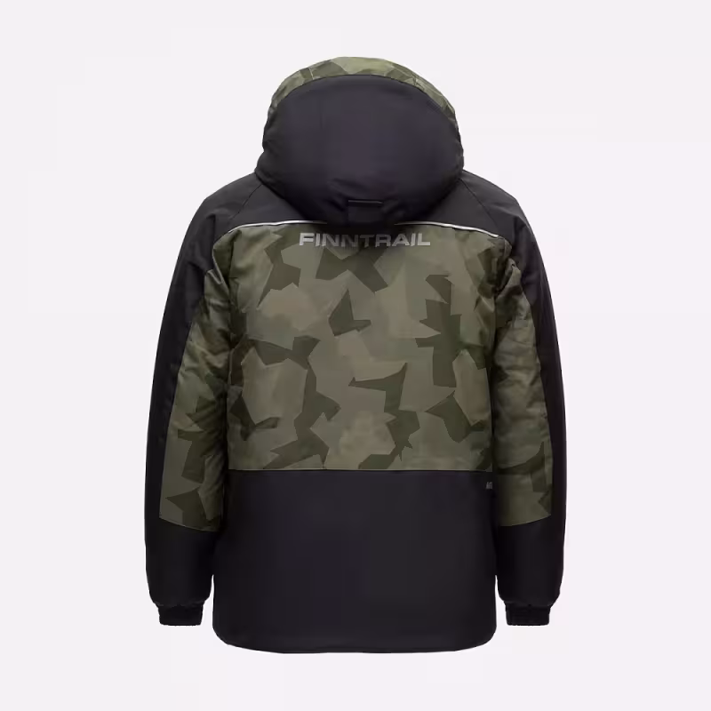 Куртка мужская Finntrail Nordy 3757 Сумеречно-зеленый камуфляж (CamoShadowGreen), Hard-Tex, размер M, 170-180 см