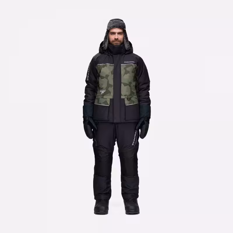 Куртка мужская Finntrail Nordy 3757 Сумеречно-зеленый камуфляж (CamoShadowGreen), Hard-Tex, размер M, 170-180 см