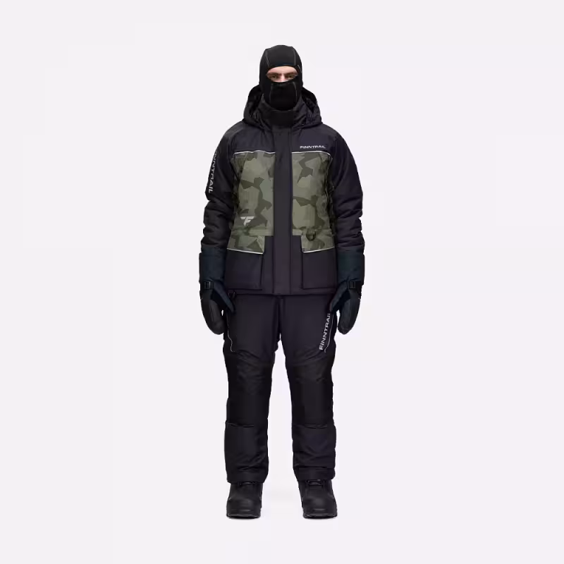 Куртка мужская Finntrail Nordy 3757 Сумеречно-зеленый камуфляж (CamoShadowGreen), Hard-Tex, размер M, 170-180 см