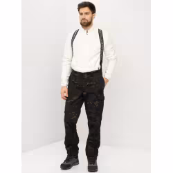 Брюки мужские Huntsman (Восток) Горка-3 Мультикам City, смесовая Рип-Стоп, черный камуфляж, размер 56-58, 170-176 см