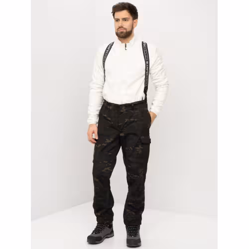 Брюки мужские Huntsman (Восток) Горка-3 Мультикам City, смесовая Рип-Стоп, черный камуфляж, размер 56-58, 170-176 см