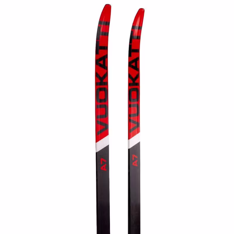 Лыжный комплект Vuokatti 049725 NNN, Step-in (Wax), Black/Red (185)