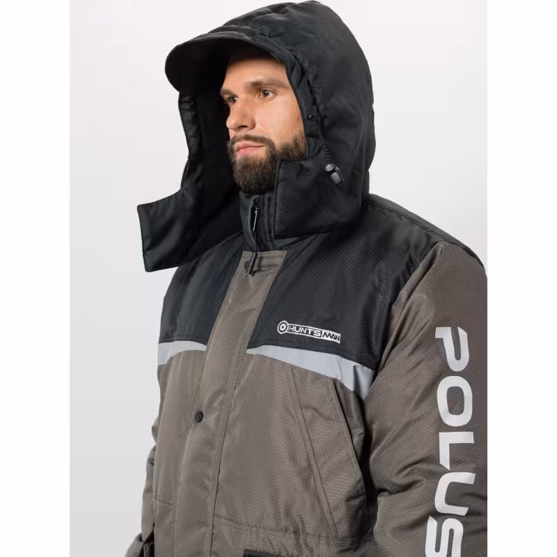 Куртка мужская Huntsman (Восток) Полюс V-2, ткань Cell, xаки, размер 56-58, 182-188 см