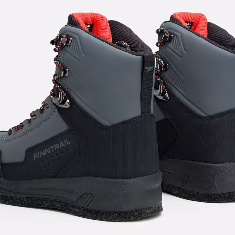 Ботинки забродные мужские Finntrail Wademan 5202 Темно-серый (DarkGrey), размер 41