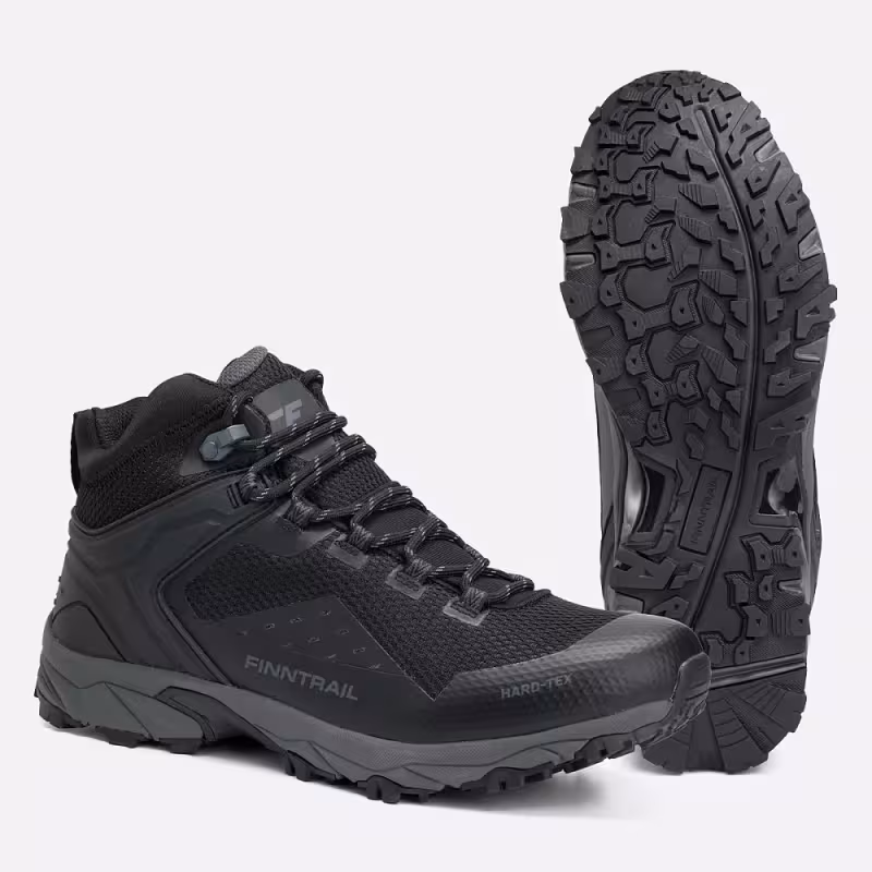 Ботинки мужские Finntrail Wayside 5179 Черный (Black), размер 38