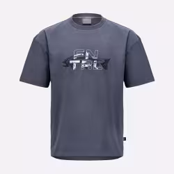 Футболка мужская Finntrail Fish 6731 Темно-серый (DarkGrey), хлопок, размер M, 170-180 см
