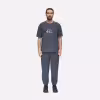 Футболка мужская Finntrail Fish 6731 Темно-серый (DarkGrey), хлопок, размер M, 170-180 см