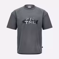Футболка мужская Finntrail Fish 6731 Темно-оливковый (Dark Olive), хлопок, размер M, 170-180 см