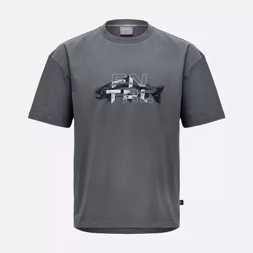 Футболка мужская Finntrail Fish 6731 Темно-оливковый (Dark Olive), хлопок, размер M, 170-180 см
