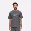 Футболка мужская Finntrail Fish 6731 Темно-оливковый (Dark Olive), хлопок, размер M, 170-180 см