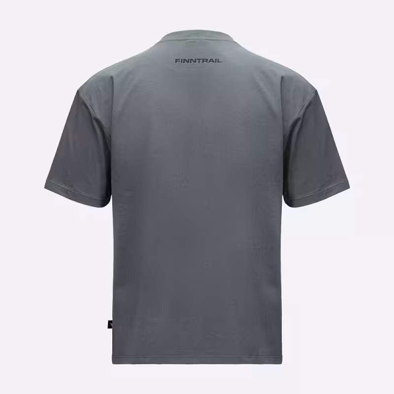 Футболка мужская Finntrail Fish 6731 Темно-оливковый (Dark Olive), хлопок, размер M, 170-180 см