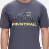 Футболка мужская Finntrail Buggy 6716 Темно-серый (DarkGrey), хлопок, размер L, 175-185 см