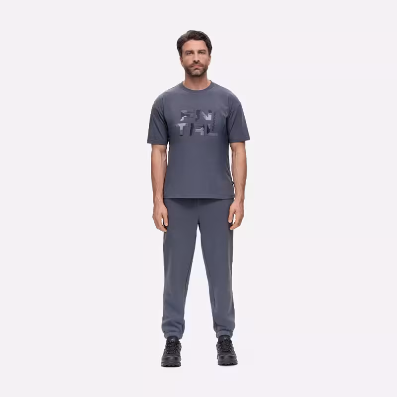 Футболка мужская Finntrail Big Logo 6733 Темно-серый (DarkGrey), хлопок, размер L, 175-185 см