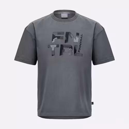 Футболка мужская Finntrail Big Logo 6733 Темно-оливковый (Dark Olive), хлопок, размер M, 170-180 см