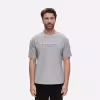 Футболка мужская Finntrail Logo 6734 Серый меланж (Grey Mellange), хлопок, размер XXL, 185-195 см