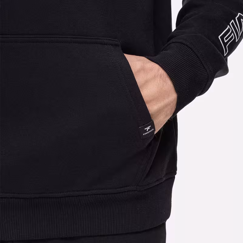 Худи мужское Finntrail Big Fish 6828 Черный (Black), футер, размер L, 175-185 см