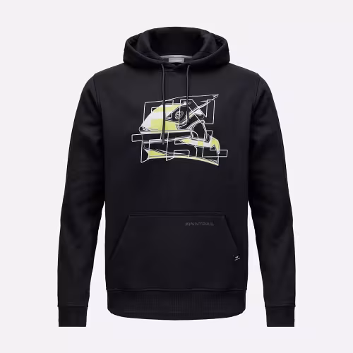 Худи мужское Finntrail Helmet 6826 Черный (Black), футер, размер M, 170-180 см