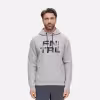 Худи мужское Finntrail Big Logo 6830 Серый меланж (Grey Mellange), футер, размер L, 175-185 см