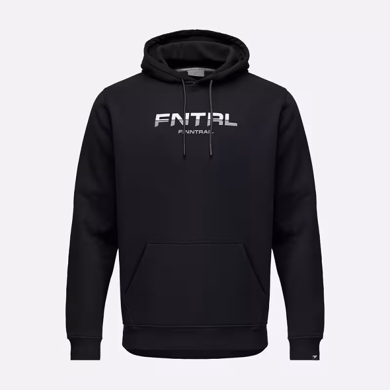 Худи мужское Finntrail Logo 6829 Черный (Black), футер, размер L, 175-185 см