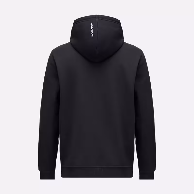 Худи мужское Finntrail Logo 6829 Черный (Black), футер, размер L, 175-185 см