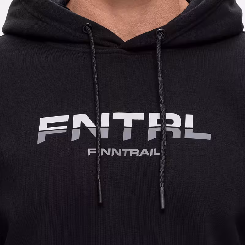 Худи мужское Finntrail Logo 6829 Черный (Black), футер, размер L, 175-185 см